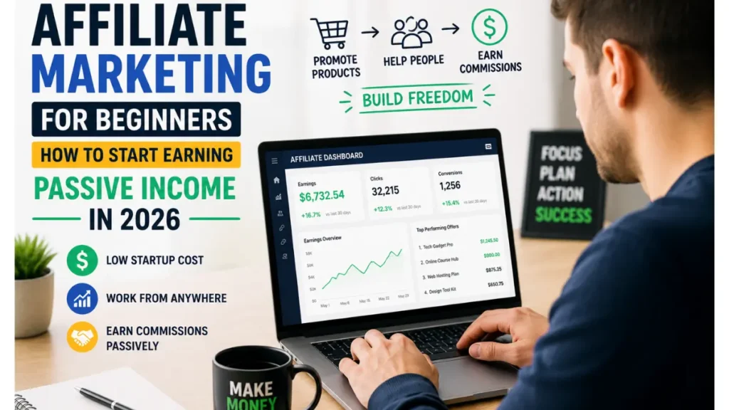 Affiliate Marketing for Beginners: How to Start Earning in 2026 (The Complete Guide)