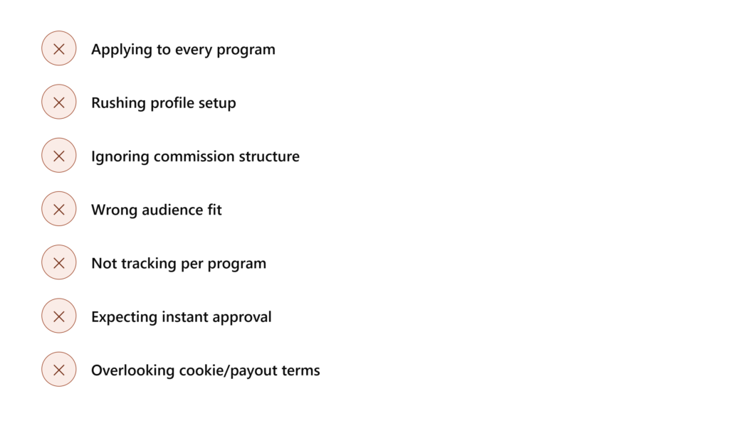 Common Mistakes When Using PartnerStack