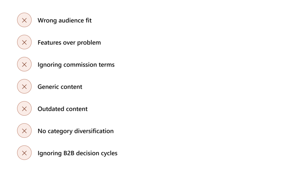 Common Mistakes When Promoting SaaS Tools