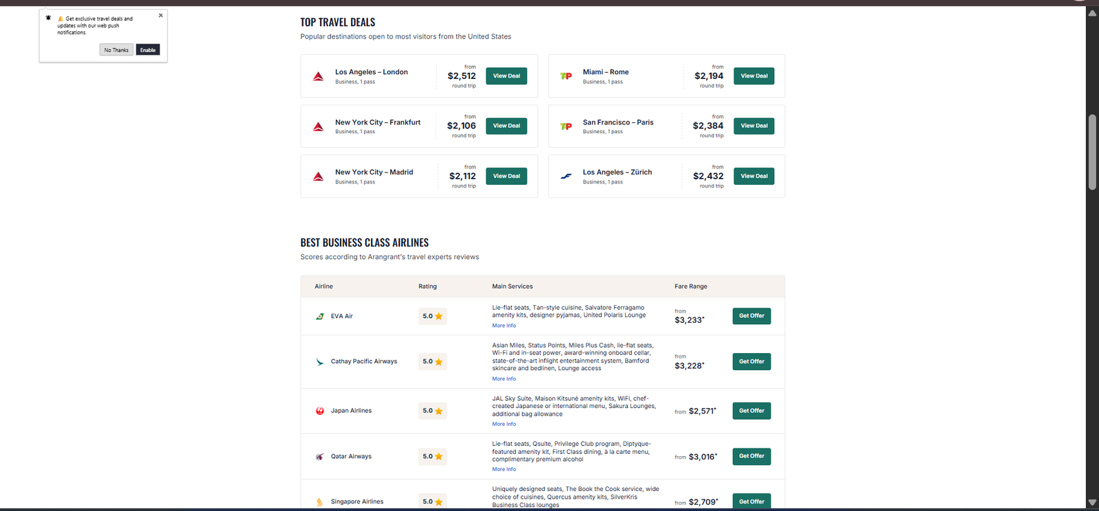 What Makes Business Class Worth the Extra Cost